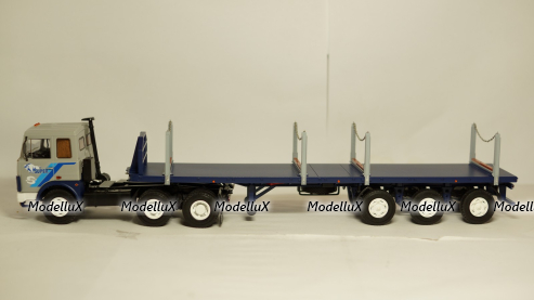 Маз 6422 с полуприцепом Маз 9398 сортиментовозом, TruckTyr 1:43