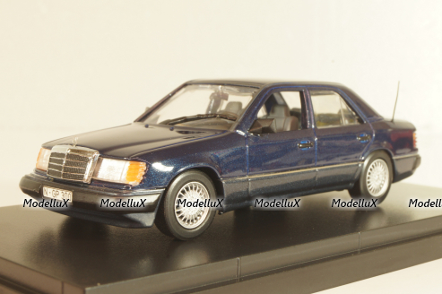 Mercedes-Benz 300 E (W124) 1984, dark blue, 3208, Minichamps 1:43