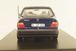 Mercedes-Benz 300 E (W124) 1984, dark blue, 3208, Minichamps 1:43