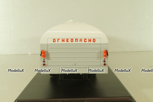 Краз-258Б1 с п/прицепом топливозаправщиком ТЗ-22, хаки/серый, SSM7071, SSM 1:43