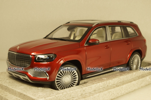 Mercedes Maybach GLS 4Matic, red, B66960496, JADI 1:18