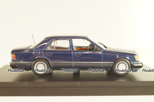 Mercedes-Benz 300 E (W124) 1984, dark blue, 3208, Minichamps 1:43