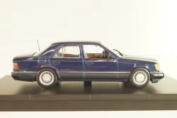 Mercedes-Benz 300 E (W124) 1984, dark blue, 3208, Minichamps 1:43