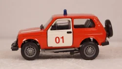 Ваз 21215 Нива пожарная, Агат 1:43 