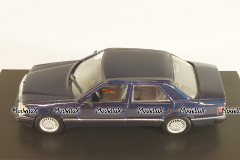 Mercedes-Benz 300 E (W124) 1984, dark blue, 3208, Minichamps 1:43