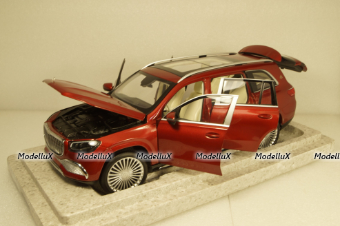 Mercedes Maybach GLS 4Matic, red, B66960496, JADI 1:18