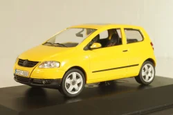 Volkswagen Fox 2005, yellow, Schuco 1:43 Уценка!