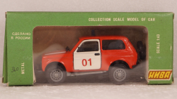 Ваз 21215 Нива пожарная, Агат 1:43 