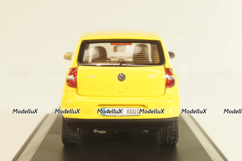 Volkswagen Fox 2005, yellow, Schuco 1:43 Уценка!
