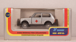 Ваз 21215 Нива медицинская, Агат 1:43 