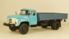 Зил-8Э130Г опытный дизельный голубой, Алник 1:43