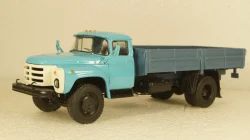 Зил-8Э130Г опытный дизельный голубой, Алник 1:43