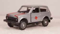 Ваз 21215 Нива медицинская, Агат 1:43 
