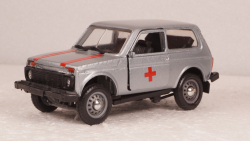 Ваз 21215 Нива медицинская, Агат 1:43 