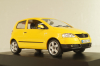 Volkswagen Fox 2005, yellow, Schuco 1:43 Уценка!