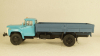 Зил-8Э130Г опытный дизельный голубой, Алник 1:43