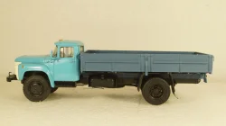 Зил-8Э130Г опытный дизельный голубой, Алник 1:43