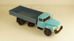 Зил-8Э130Г опытный дизельный голубой, Алник 1:43