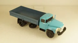 Зил-8Э130Г опытный дизельный голубой, Алник 1:43