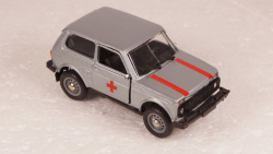 Ваз 21215 Нива медицинская, Агат 1:43 