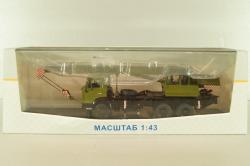 КС-3575А (53213) Автокран на шасси Камаз-53213, хаки, SSM1508, SSM 1:43