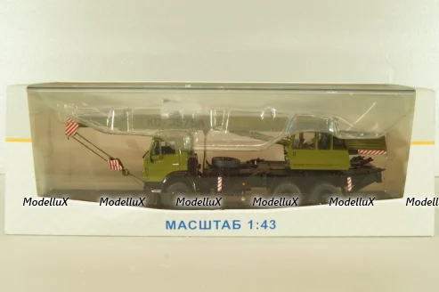 КС-3575А (53213) Автокран на шасси Камаз-53213, хаки, SSM1508, SSM 1:43