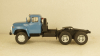 Зил-133В1 тягач, синий, Алник 1:43