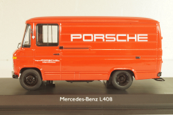 Mercedes-Benz L 408 "Porsche", red, Schuco 1:43
