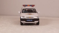 Ваз-2123 Нива Милиция, Chevrolet Niva Милиция, Cararama 1:43