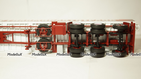 Маз 6422 с полуприцепом АМП-22,6 Молоковоз, TruckTyr 1:43