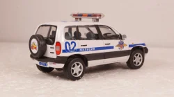 Ваз-2123 Нива Милиция, Chevrolet Niva Милиция, Cararama 1:43