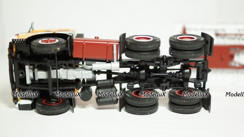 Маз 6422 с полуприцепом АМП-22,6 Молоковоз, TruckTyr 1:43