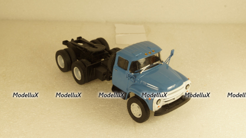 Зил-133В1 тягач, синий, Алник 1:43