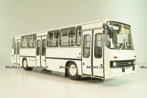 Икарус-263, городской автобус 1985 белый, DEMPRICE 1:43