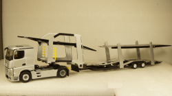 MERCEDES ACTROS 2 1848 TRUCK CAR TRANSPORTER, 116251B, Eligor 1:43