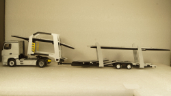MERCEDES ACTROS 2 1848 TRUCK CAR TRANSPORTER, 116251B, Eligor 1:43