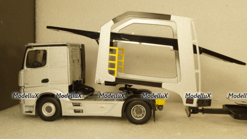 MERCEDES ACTROS 2 1848 TRUCK CAR TRANSPORTER, 116251B, Eligor 1:43