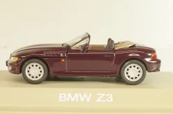 BMW Z3 (E36/7) Cabriolet 1995, maroon, 80429420386, Schuco 1:43