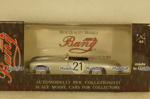 Mercedes 300 SL Spider (W194), Winner GP Nurburgring  #21 H.Lang 1952, BG7201, Bang 1:43