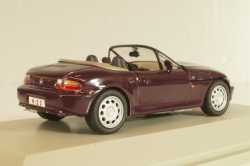 BMW Z3 (E36/7) Cabriolet 1995, maroon, 80429420386, Schuco 1:43