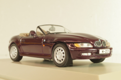 BMW Z3 (E36/7) Cabriolet 1995, maroon, 80429420386, Schuco 1:43