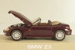 BMW Z3 (E36/7) Cabriolet 1995, maroon, 80429420386, Schuco 1:43