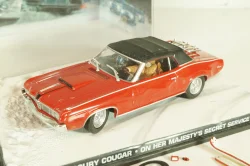 Mercury Cougar from movie "On her Majesty's secret service" 1969, red, James Bond Modellauto Collection №21, Altaya 1:43