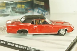 Mercury Cougar from movie "On her Majesty's secret service" 1969, red, James Bond Modellauto Collection №21, Altaya 1:43