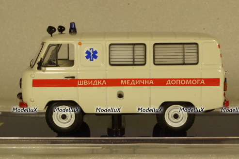 Уаз-3962, Медпомощь,TruckTyr 1:43