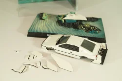 Lotus Esprit from movie "The Spy who loved me" 1977, white, James Bond Modellauto Collection №3, Altaya 1:43