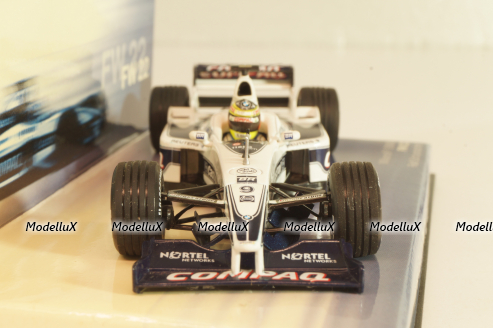 Williams FW22 BMW Formula 1, Ralf Schumacher 2000, F1, 80420017594, Minichamps 1:43