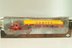 Pegasso Mofletes with semi trailer Campsa 1948, red/yellow, Semi remorque d'Exception #8, Altaya 1:43