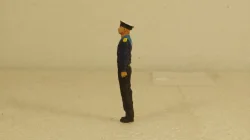 Фигурка Морячок в синем, Кит 1:43