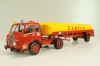 Pegasso Mofletes with semi trailer Campsa 1948, red/yellow, Semi remorque d'Exception #8, Altaya 1:43